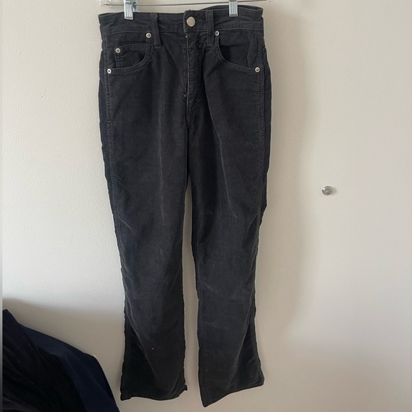 AMO Willa Slim Flare Corduroy Pants